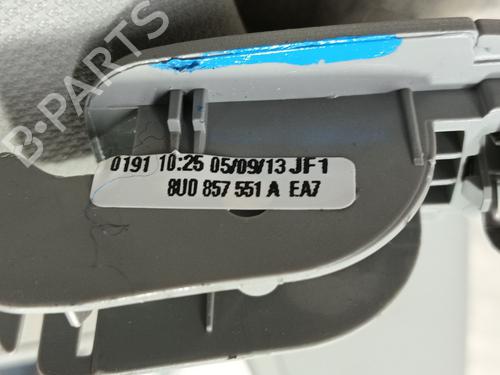 Left sun visor AUDI A1 Sportback (8XA, 8XF) 1.2 TFSI | BP17212494I1 
