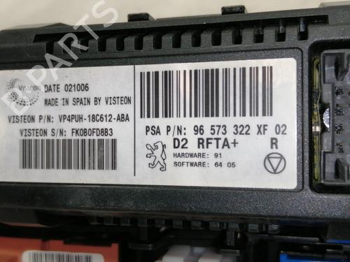 Climate control PEUGEOT 407 (6D_) 1.6 HDi 110 (6D9HZC, 6D9HYC) | BP5350869I5 