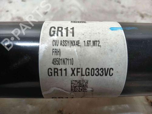 Right front driveshaft HYUNDAI TUCSON (NX4E, NX4A) 1.6 T-GDi | BP36664957M39 - Image 2