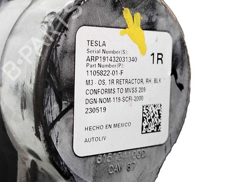 Front right seatbelt TESLA MODEL 3 (5YJ3) EV AWD | BP39687752I25 - Image 4