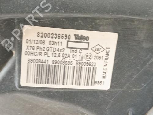 Left headlight NISSAN KUBISTAR MPV (X76) 1.5 dCi | BP28691106C28