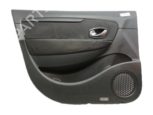 Forra da porta frente esquerda RENAULT SCÉNIC III (JZ0/1_) 1.5 dCi (110 hp) 156043902 | V20JZ3G0D45123025 | 156043972 | 156043952 | 2814903 | 809010470R | 53014007212 | 1330249