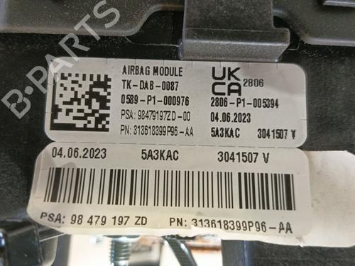 Driver airbag FIAT SCUDO Van 2.0 Multijet 145 (506) | BP29567475C9 
