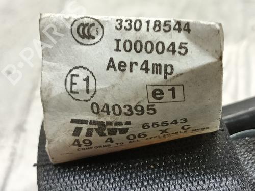 Rear left seatbelt BMW 7 (E65, E66, E67) 730 Ld | BP19687510I29 