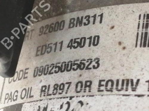 AC compressor NISSAN ALMERA TINO (V10)  | BP6289487M34 