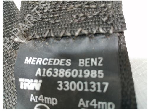 Rear left seatbelt MERCEDES-BENZ M-CLASS (W163) ML 270 CDI (163.113) | BP9156215I29 