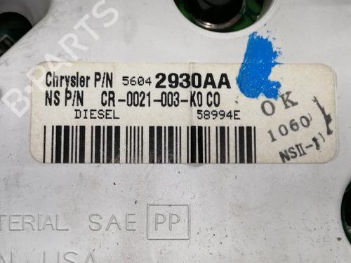 Instrument cluster JEEP GRAND CHEROKEE II (WJ, WG) 3.1 TD 4x4 | BP5353473C47 