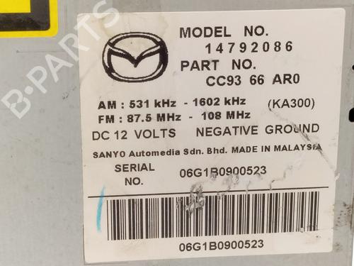 Radio MAZDA 5 (CR) 2.0 CD (CR19) | BP5956875E6 