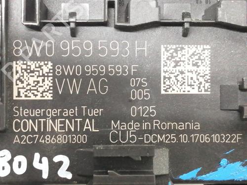 Elektronisk modul AUDI A4 B9 (8W2, 8WC) 2.0 TDI | BP12179537M83 
