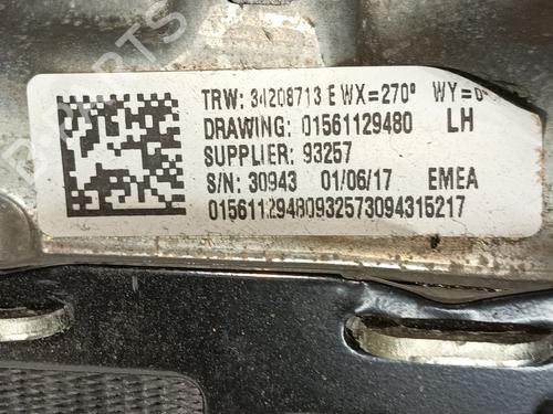 Cinturón de seguridad trasero izquierdo ALFA ROMEO GIULIA (952_) 2.2 D (952AEM250, 952AEA250) | BP30298501I29