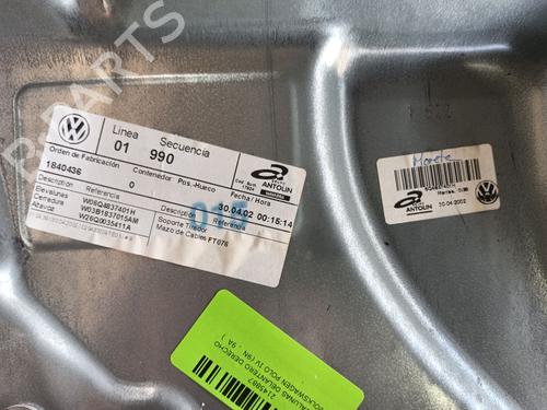 Rudehejsemekanisme Højre foran VW POLO IV (9N_, 9A_) 1.4 16V | BP29749930C23 