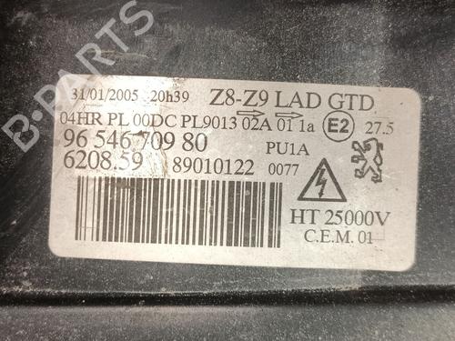 Left headlight PEUGEOT 607 (9D, 9U) 2.7 HDi 24V | BP32844587C28  - Image 6