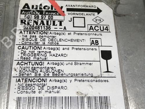 Airbag module RENAULT GRAND SCÉNIC II (JM0/1_) 1.5 dCi (JM02, JM13) | BP5370530M53 