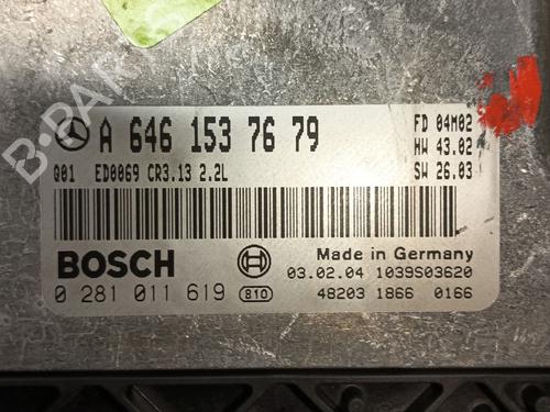 Engine control unit (ECU) MERCEDES-BENZ C-CLASS (W203) C 220 CDI (203.006, 203.008) | BP37757907M57 - Image 2