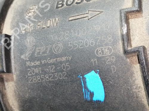 Mass air flow sensor FIAT PUNTO EVO (199_)  | BP11492439M95 