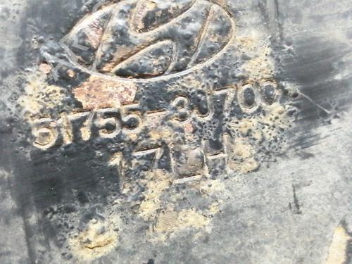 Left front steering knuckle HYUNDAI SANTA FÉ II (CM) 2.2 CRDi | BP7242321M25 