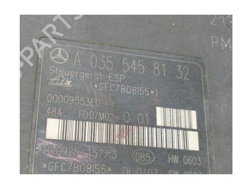 ABS pump MERCEDES-BENZ CLK (C209)  | BP6885404M43 