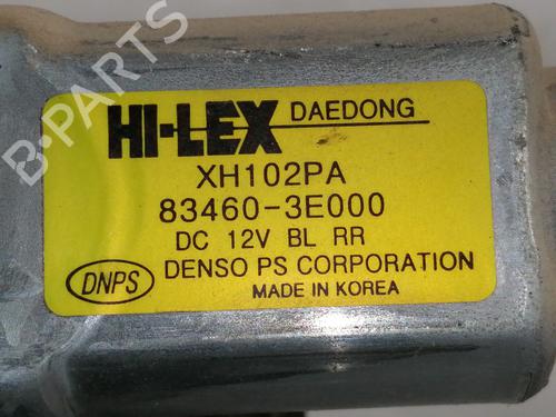 Rear right window mechanism KIA SORENTO I (JC) 2.5 CRDi | BP9950049C25 