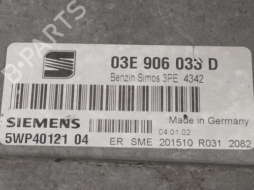 Engine control unit (ECU) SEAT IBIZA III (6L1)  | BP5360501M57 