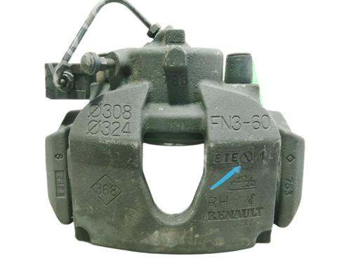 Used Right front brake caliper RENAULT ESPACE IV (JK0/1_) [2002-2025]  11579039