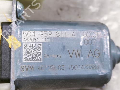 Rudehejsemotor bagstkærm venstre VW GOLF VII (5G1, BQ1, BE1, BE2)  | BP15854342E23