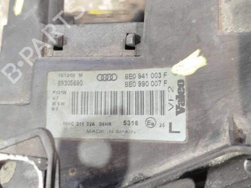 Left headlight AUDI A4 B6 (8E2) 2.0 | BP38538380C28 - Image 5