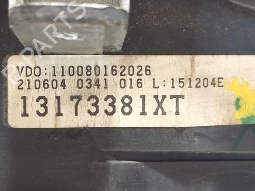 Instrument cluster OPEL MERIVA A MPV (X03) 1.7 CDTI (E75) | BP5379475C47 
