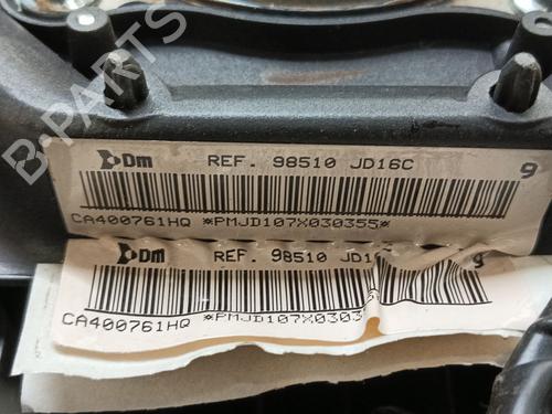 Driver airbag NISSAN QASHQAI / QASHQAI +2 I (J10, NJ10, JJ10E) 1.5 dCi | BP27692662C9 