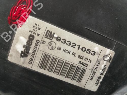 Højre forlygte OPEL MERIVA A MPV (X03) 1.6 (E75) | BP6542404C29 