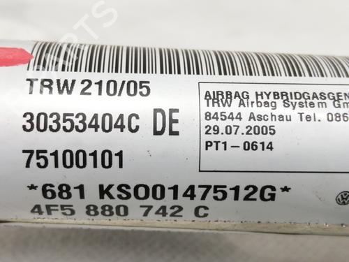 Høyre gardin kollisjonspute AUDI A6 C6 (4F2) 2.0 TDI | BP10325943C12 