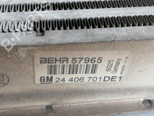 Intercooler OPEL ZAFIRA A MPV (T98)  | BP10013363M30 