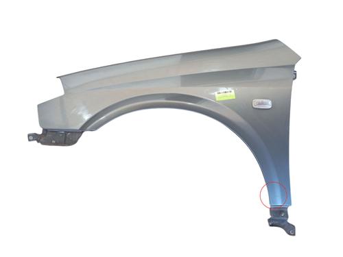 Forskærm venstre NISSAN PRIMERA Hatchback (P12) 1.9 dCi (120 hp) 32240314