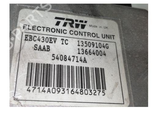 ABS pump SAAB 9-3 (YS3F, E79, D79, D75) 2.2 TiD | BP9643687M43 