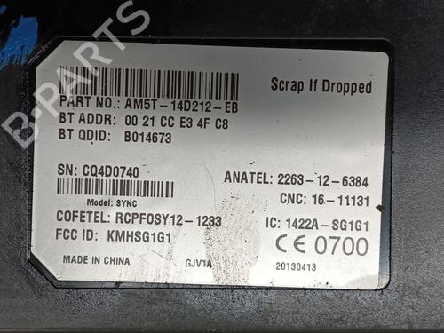 Electronic module FORD FIESTA VI (CB1, CCN) 1.0 EcoBoost | BP19129884M83 