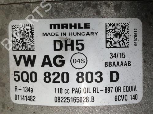 AC compressor VW GOLF VII (5G1, BQ1, BE1, BE2)  | BP13877664M34 