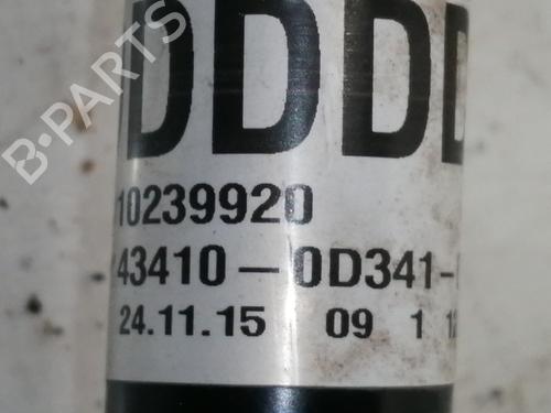 Right front driveshaft TOYOTA YARIS (_P13_) 1.0 (KSP130_, KSP130) | BP11346876M39 