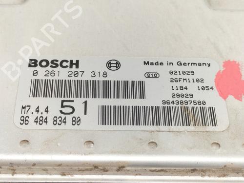 Engine control unit (ECU) CITROËN XSARA PICASSO (N68)  | BP5380021M57 