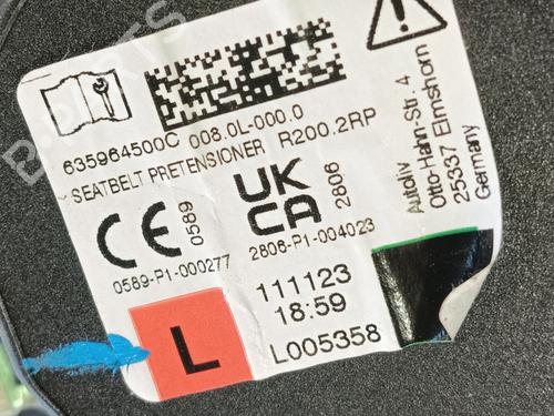 Front left seatbelt FORD FOCUS IV (HN) 1.0 EcoBoost mHEV | BP34189352I26  - Image 5