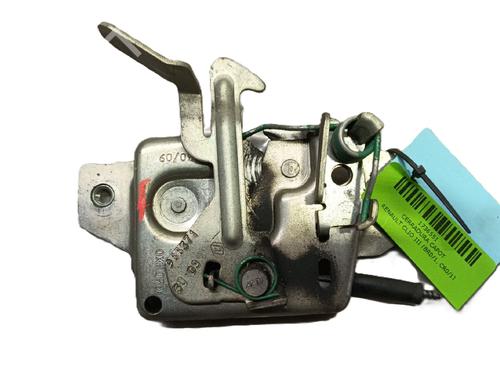 Used Hood lock RENAULT CLIO III (BR0/1, CR0/1) 1.2 16V (BR02, BR0J, BR11, CR02, CR0J, CR11) (75 hp) 24611512