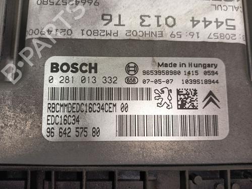 Engine control unit (ECU) PEUGEOT 307 SW (3H) 1.6 HDI 110 | BP17231305M57 