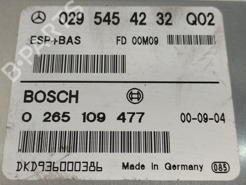 Control unit MERCEDES-BENZ A-CLASS (W168)  | BP5365929M11 