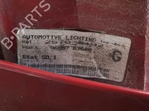 Left taillight PEUGEOT 307 (3A/C) 1.6 HDi | BP29372655C34 