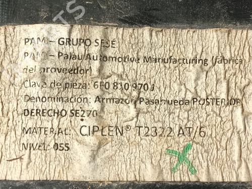 Wheel arch SEAT IBIZA V (KJ1, KJG) 1.0 TSI | BP24200963C56 