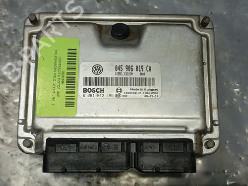 Used Engine control unit (ECU) VW POLO (9N_, 9A_) 1.4 TDI (75 hp) 24485133