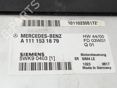 Engine control unit (ECU) MERCEDES-BENZ C-CLASS Coupe (CL203)  | BP6292471M57 