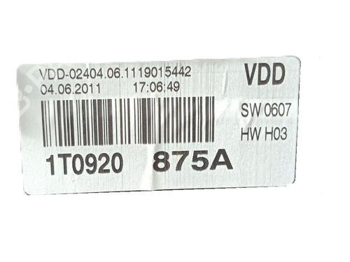 Kombinert Instrument VW TOURAN (1T3) 1.6 TDI | BP29889677C47