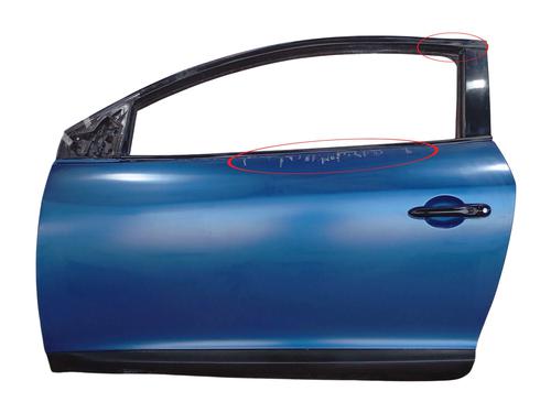 Used Left front door RENAULT MEGANE III Coupe (DZ0/1_) 2.0 TCe (DZ0K) (180 hp) 31137376