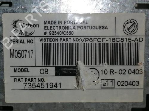 Radio FIAT BRAVO II (198_)  | BP5801750E6 