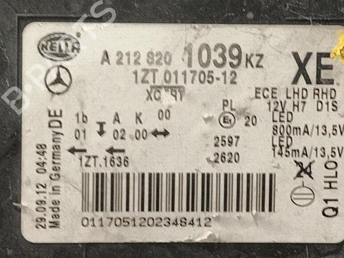 Right headlight MERCEDES-BENZ E-CLASS (W212) E 220 CDI / BlueTEC (212.001, 212.002) | BP33208572C29  - Image 6