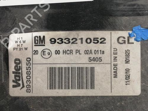Left headlight OPEL MERIVA A MPV (X03) 1.4 16V Twinport (E75) | BP10299467C28 